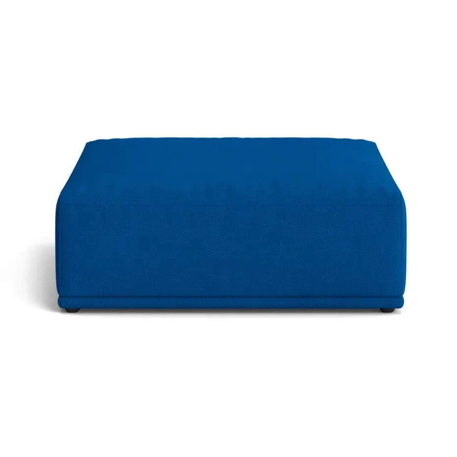 Sofá modular Connect Soft Hallingdal 65 nr.750 azul, Asiento puf (I)
