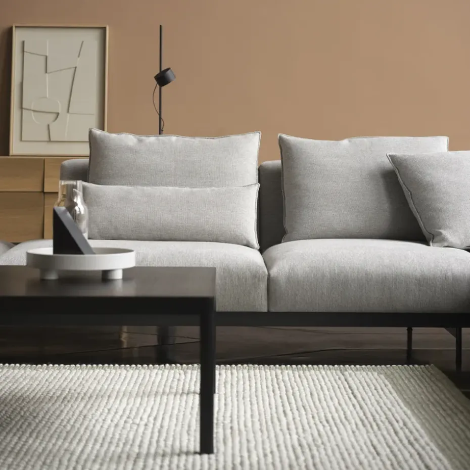 Sofá modular de 2 plazas In Situ configuration 3, Clay 12-configuración 3-Black