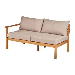 Sofá modular de 2 plazas Stockaryd derecha, Teak