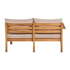 Sofá modular de 2 plazas Stockaryd derecha, Teak