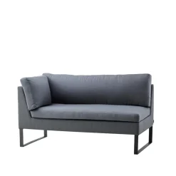 Sofá modular Flex, Grey, derecho, incl. cojines