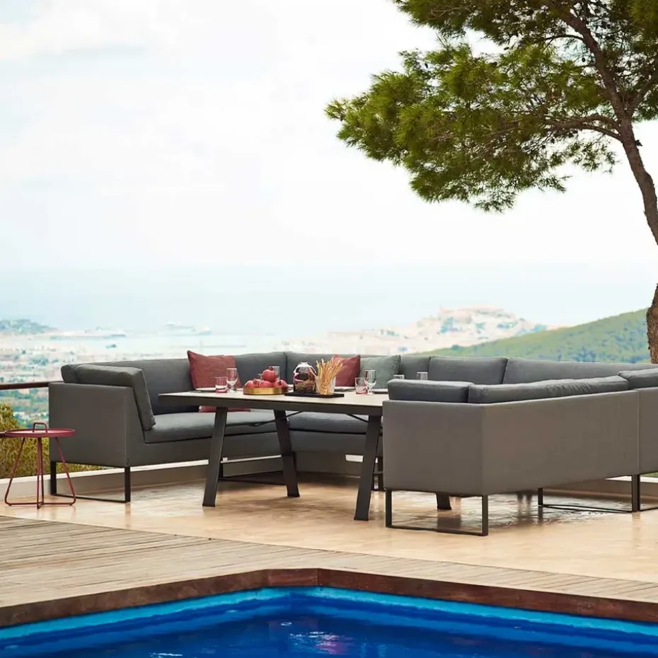 Sofá modular Flex, Grey, sencillo, incl. cojines