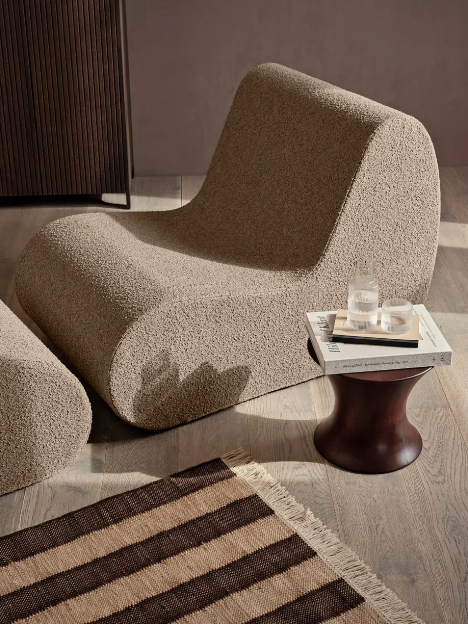 Sofá modular Rouli center module pure bouclé, Sand