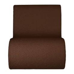 Sofá modular Rouli center module pure bouclé, Chestnut brown