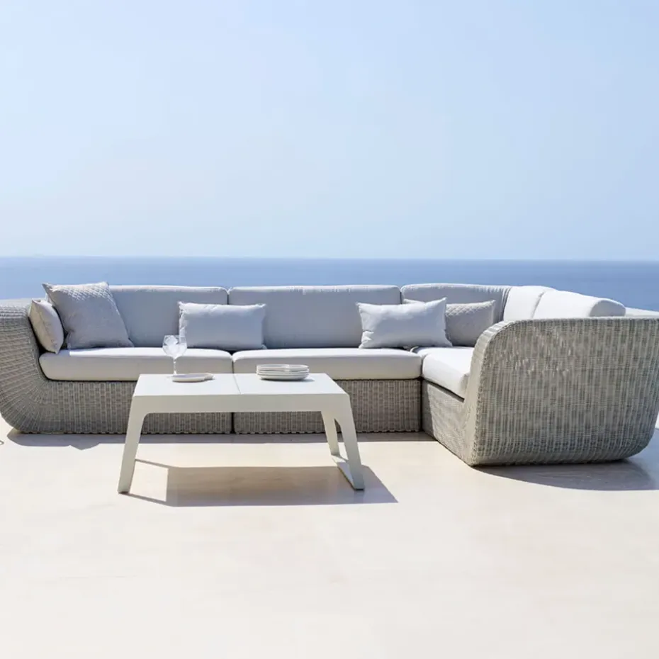 Sofá modular Savannah, Black, izquierdo