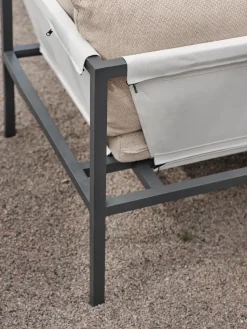 Sofá rinconera Allie, Barley-anthracite