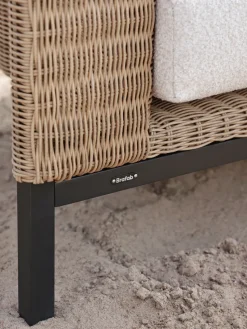 Sofá Shell, Teddy rice-negro