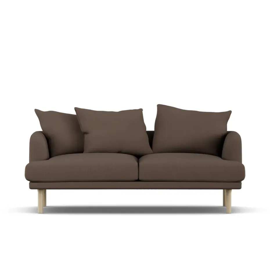 Sofá Sjövik, Jump Brown 1955-roble blanco aceitado, 2,5 plazas