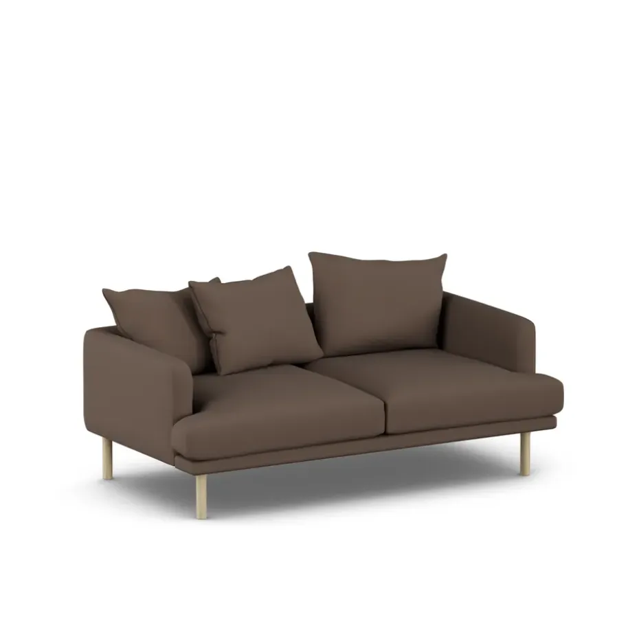 Sofá Sjövik, Jump Brown 1955-roble blanco aceitado, 2,5 plazas