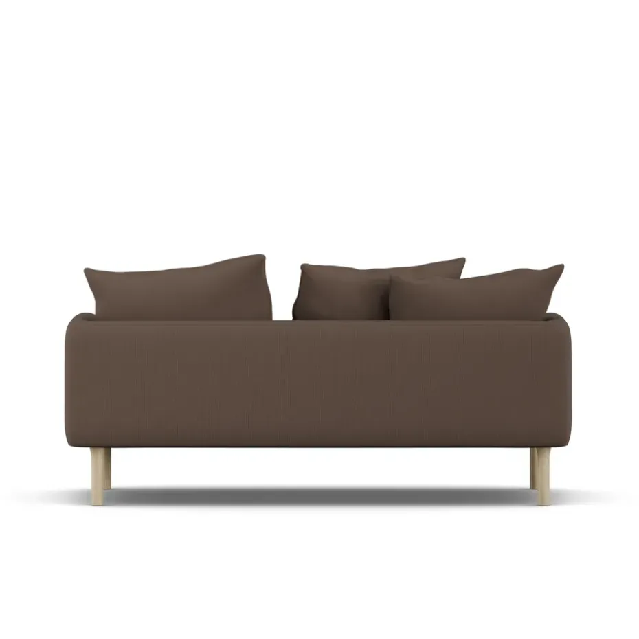 Sofá Sjövik, Jump Brown 1955-roble blanco aceitado, 2,5 plazas