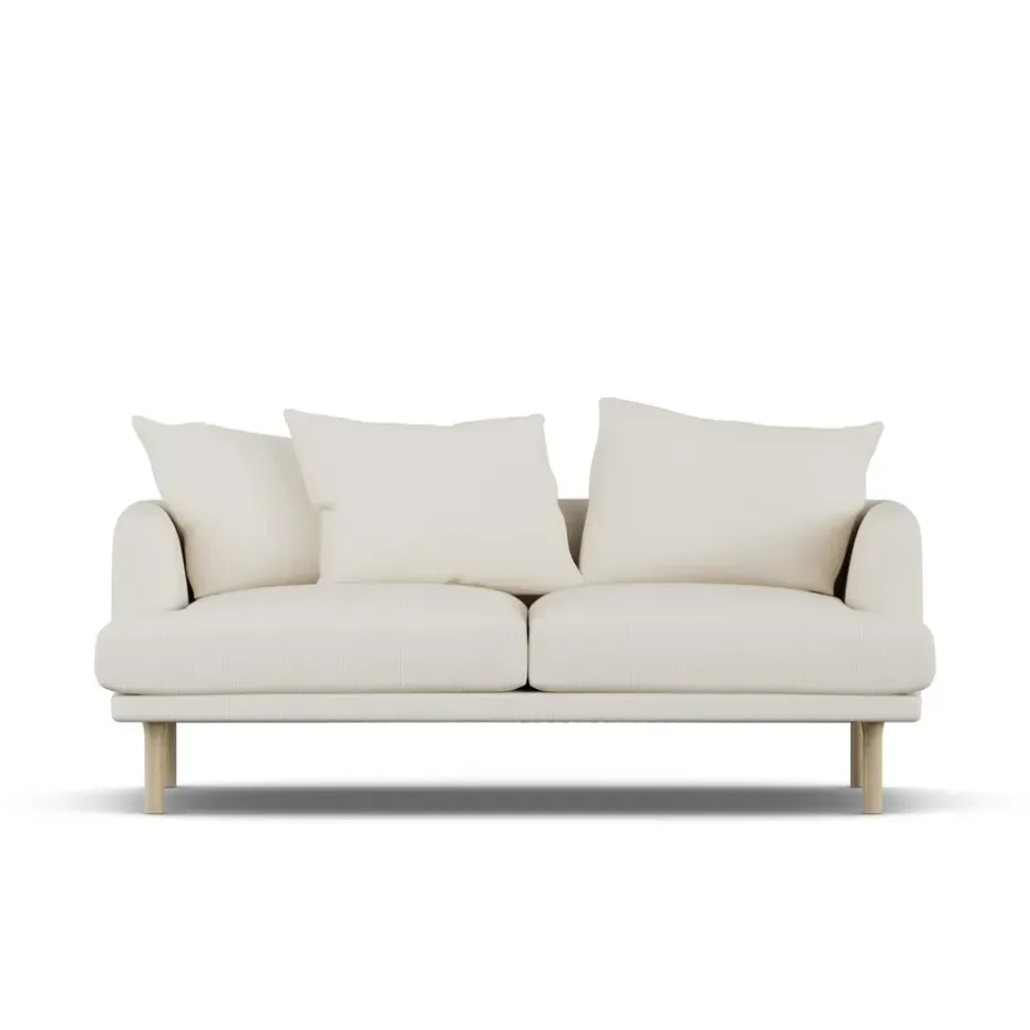 Sofá Sjövik, Jump Off White 1954-roble blanco aceitado, 2,5 plazas