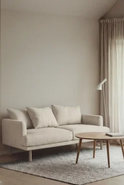 Sofá Sjövik, Oslo Nature 1540-roble blanco aceitado, 2,5 plazas