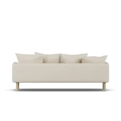 Sofá Sjövik, Same Beige 6670-roble blanco aceitado, 3 plazas