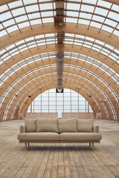 Sofá Sjövik, Same Sand 6672-roble blanco aceitado, 3 plazas