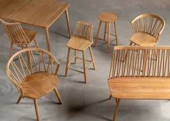 Sofá ZigZag, Roble aceitado