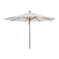 Sombrilla Paliano, Natural-blanco 300 cm