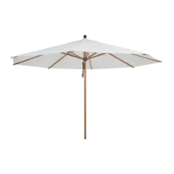 Sombrilla Paliano, Natural-blanco 350 cm