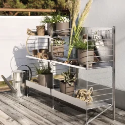 Soporte vertical galvanizado String Outdoor, Galvanizado