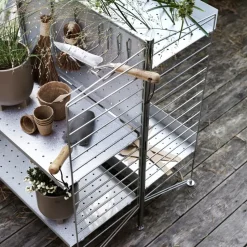 Soporte vertical galvanizado String Outdoor, Galvanizado