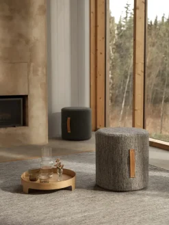 Taburete alto Björk, gris claro