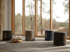 Taburete alto Björk, gris oscuro