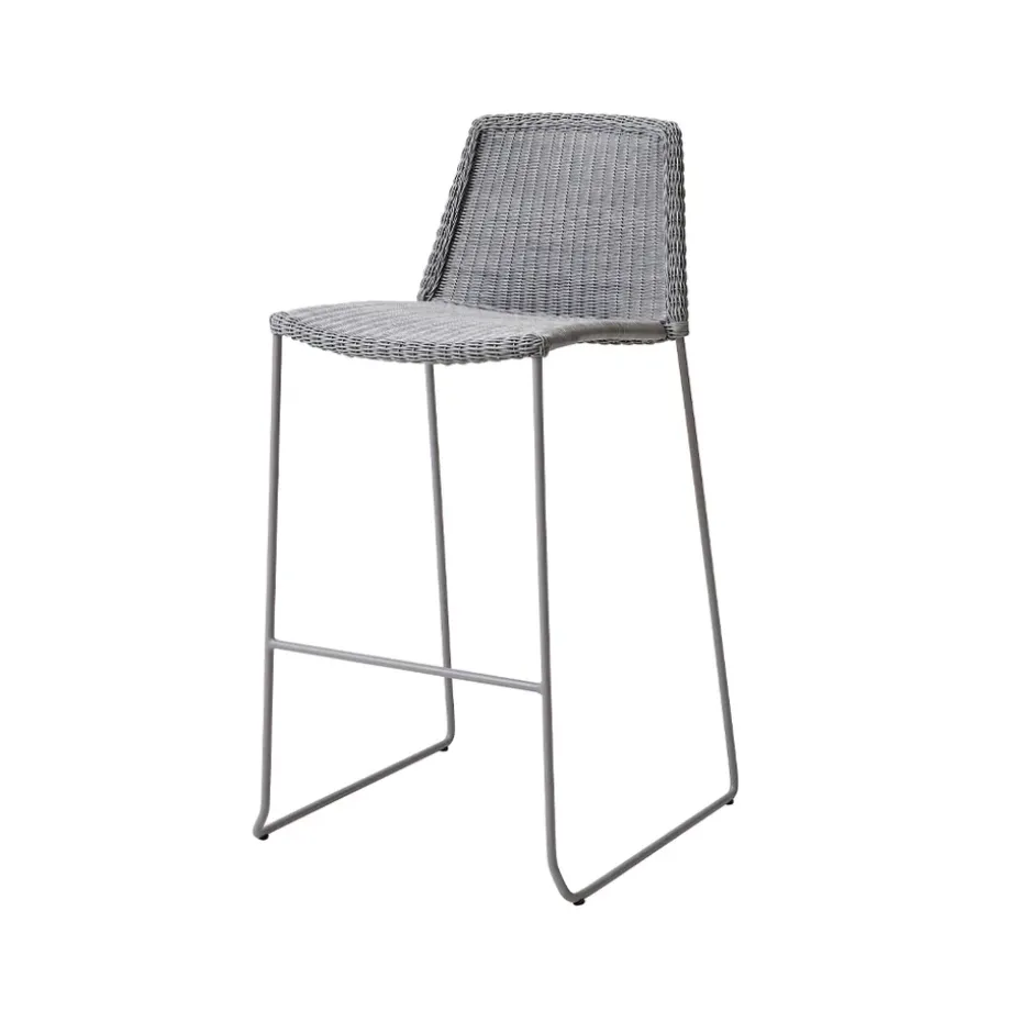 Taburete alto Breeze, Light grey