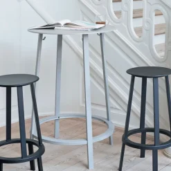 Taburete alto Revolver, Black, high