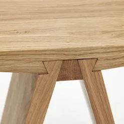 Taburete Angle 45x45x29 cm, Roble