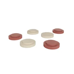 Taburete apilable Iro, Vanilla-nutmeg