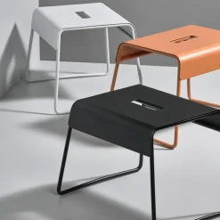 Taburete A-Stool, negro