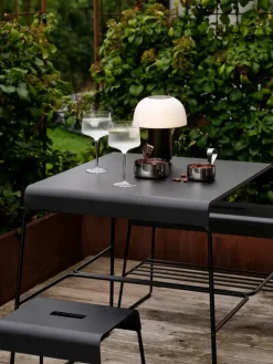 Taburete A-stool outdoor 45 cm, Black