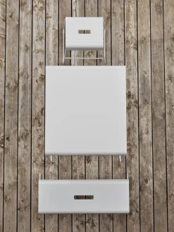 Taburete A-stool outdoor 45 cm, Soft Grey