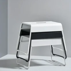 Taburete A-Stool, Soft grey