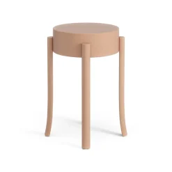 Taburete Avavick, Abedul-beige pink