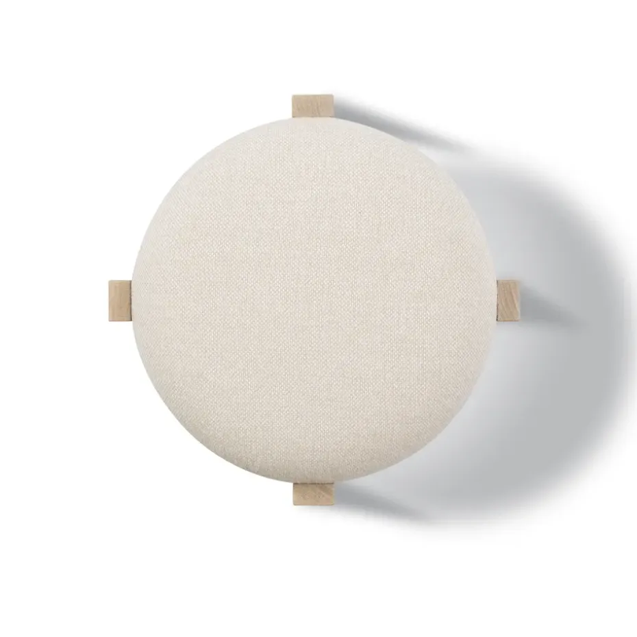 Taburete bajo Pioneer, Hallingdal 200 - roble lacado