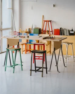 Taburete bajo Taburete 8, 65 cm, Soft jade