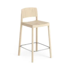 Taburete bar Grace 63 cm, fresno lacado