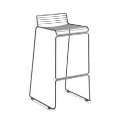 Taburete bar Hee High barstol 75 cm, Asphalt grey