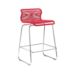 Taburete bar Panton One kitchen, Scarlett, acero inoxidable