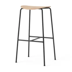 Taburete bar Pavilion AV38 79 cm, Black-lacquered oak