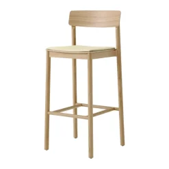 Taburete Betty TK17 Bar Chair 75 cm, Fuse 0421-roble lacado