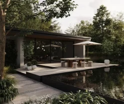 Taburete Big Foot, Warm Ash