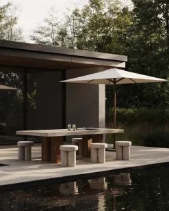 Taburete Big Foot, Warm Ash