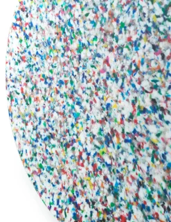 Taburete Bit, blanco-multi