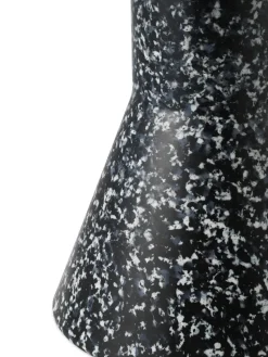 Taburete Bit Cone, negro-blanco