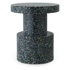 Taburete Bit, negro-multi