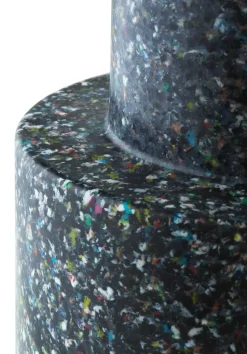 Taburete Bit, negro-multi