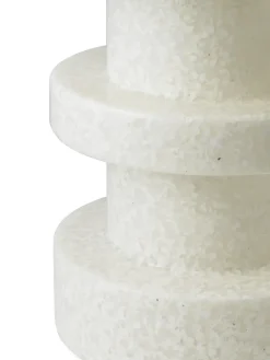 Taburete Bit Stack, Blanco-blanco