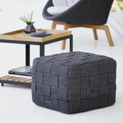 Taburete Cube, Dark grey