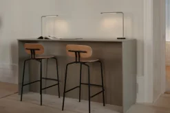 Taburete Curious 75 cm, Oak-black